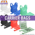 Strong HDPE White Butcher Counter Bags, 12mu, Food, Meat, Freezer, Polythene
