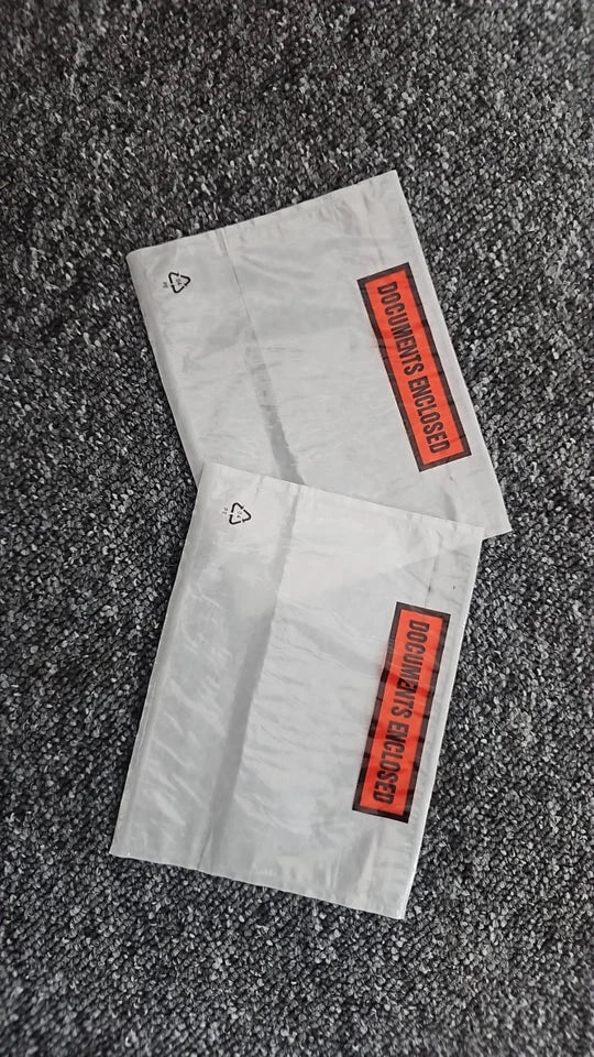 Pack of 1000 Documents Enclosed Envelopes Plain Self Adhesive A6 158mm x130mm